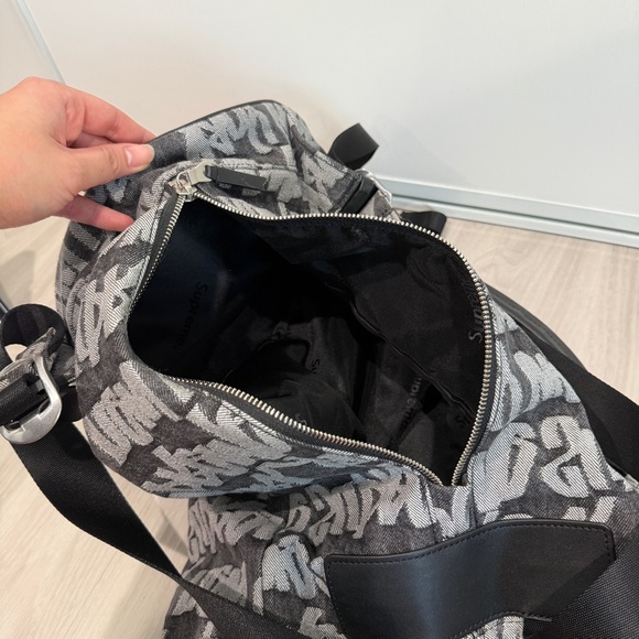 Supreme Black Denim Backpack - Picture 9 of 11